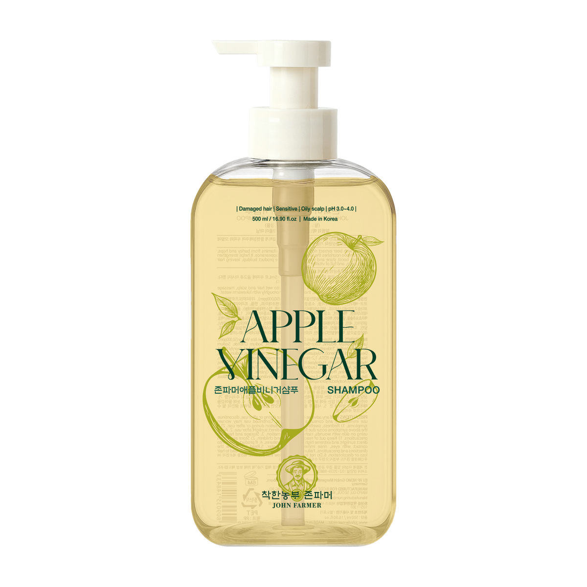 John Farmer Apple Vinegar Shampoo