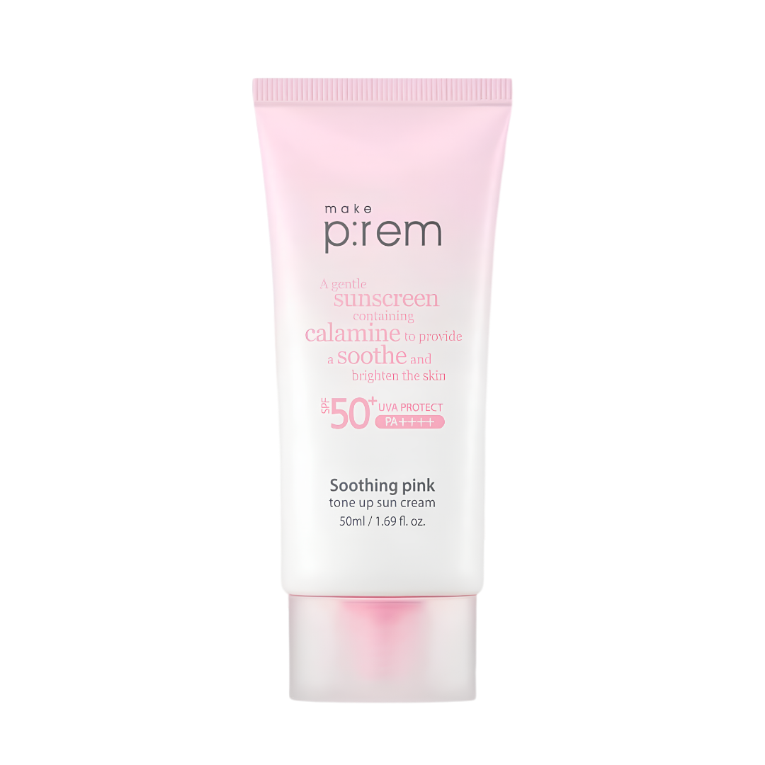 Make Prem Soothing Pink Tone Up Sun Cream 50ml