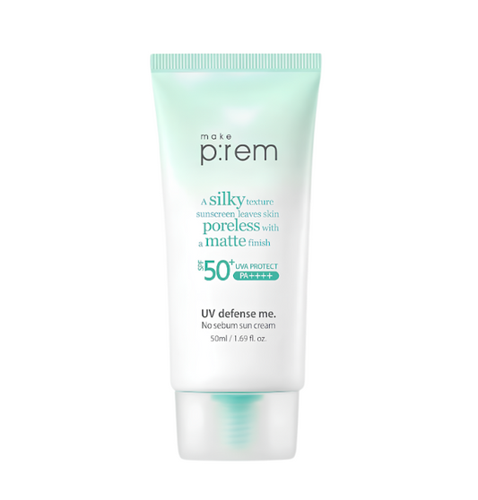 Make Prem Uv Defense Me. No Sebum Sun Cream 50ml