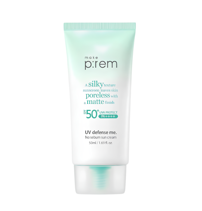 Make Prem Uv Defense Me. No Sebum Sun Cream 50ml