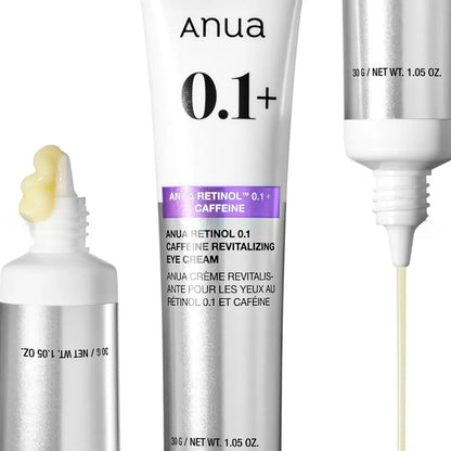 Anua Retinol 0.1 Caffeine Revitalizing Eye Cream 30g