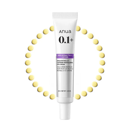 Anua Retinol 0.1 Caffeine Revitalizing Eye Cream 30g