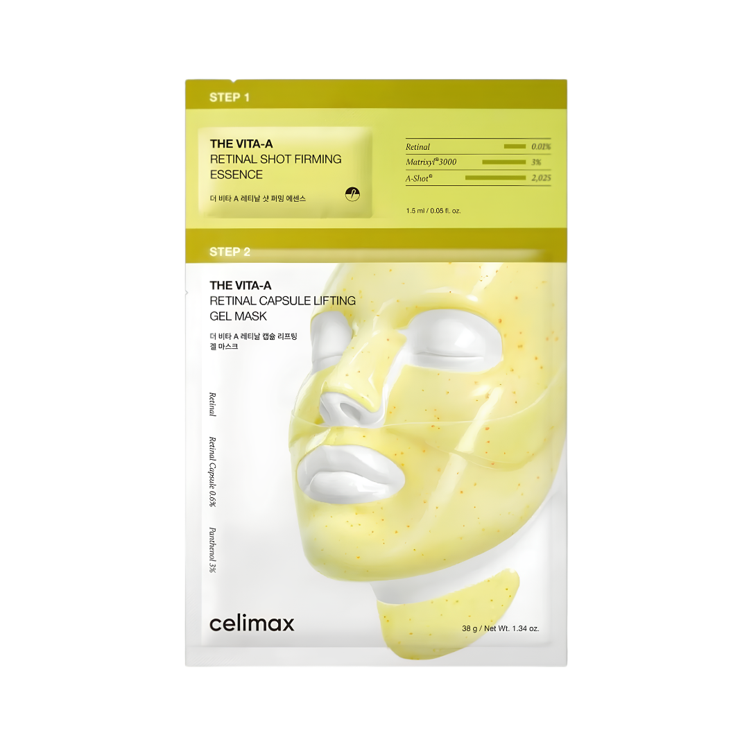 Celimax The Vita-A Retinal Shot Tightening 2-Step Gel Mask 38g