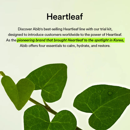 ABIB Heartleaf Calming Trial Kit 95ml