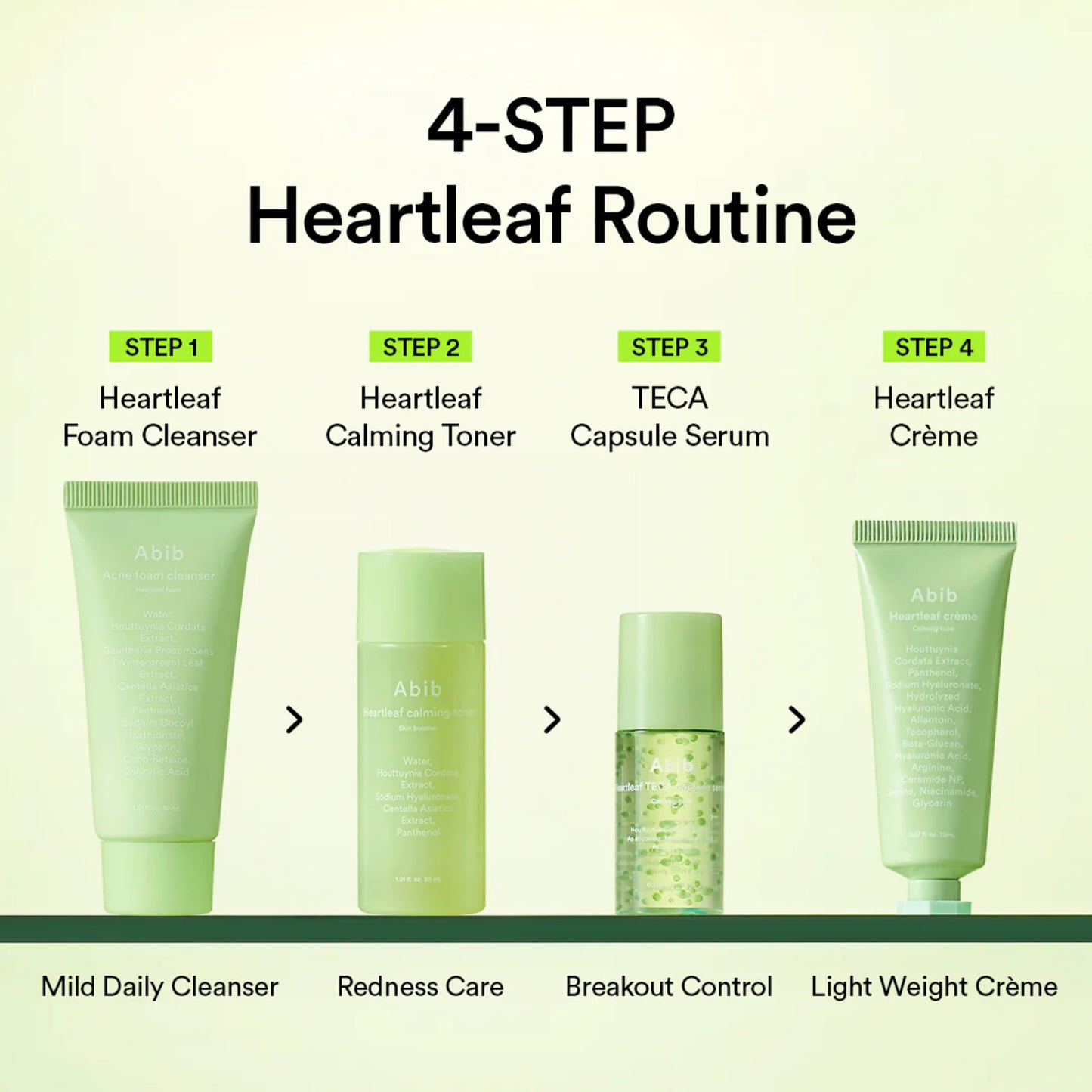 ABIB Heartleaf Calming Trial Kit 95ml