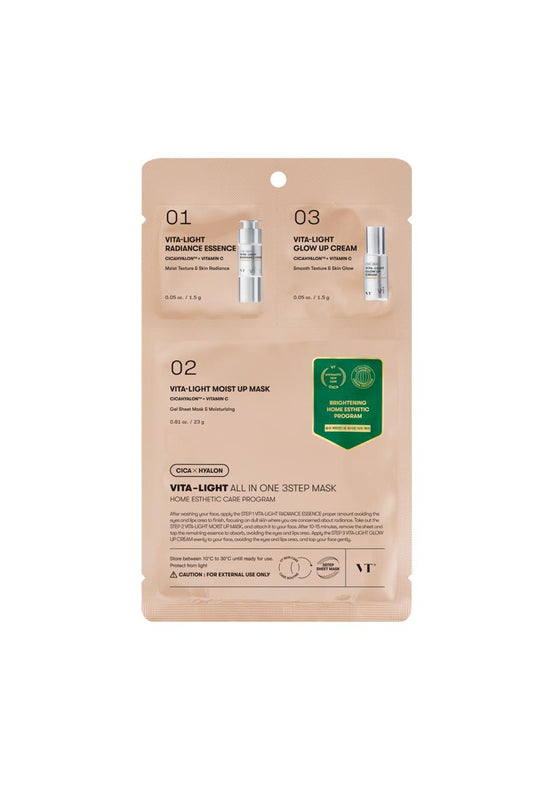 VT VITA-LIGHT ALL IN ONE 3STEP MASK