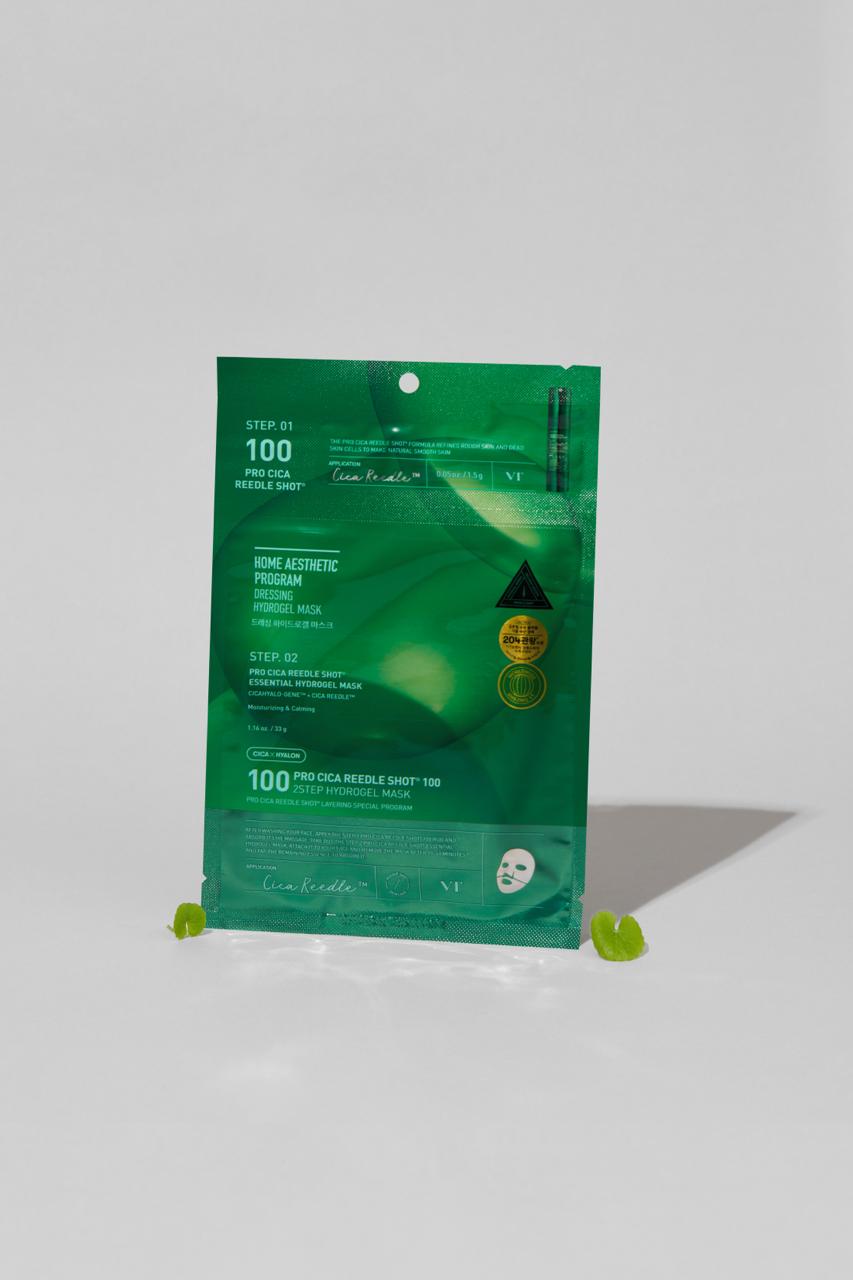 VT PRO CICA REEDLE SHOT® 100 2STEP HYDROGEL MASK