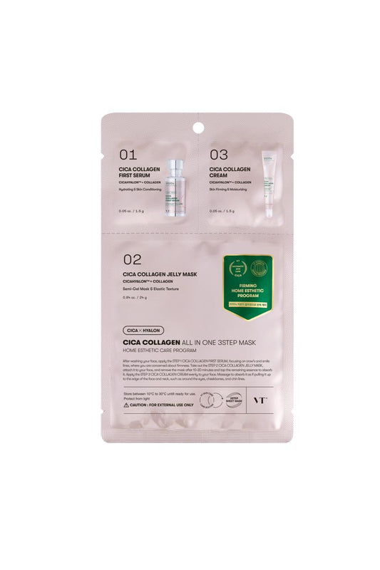 VT CICA COLLAGEN ALL IN ONE 3STEP MASK
