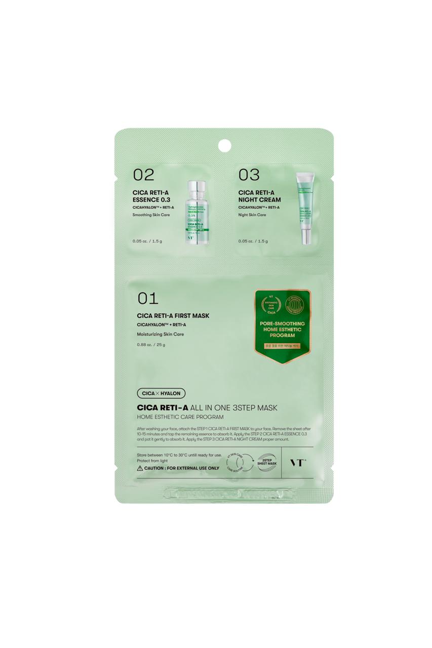 VT CICA RETI-A ALL IN ONE 3STEP MASK