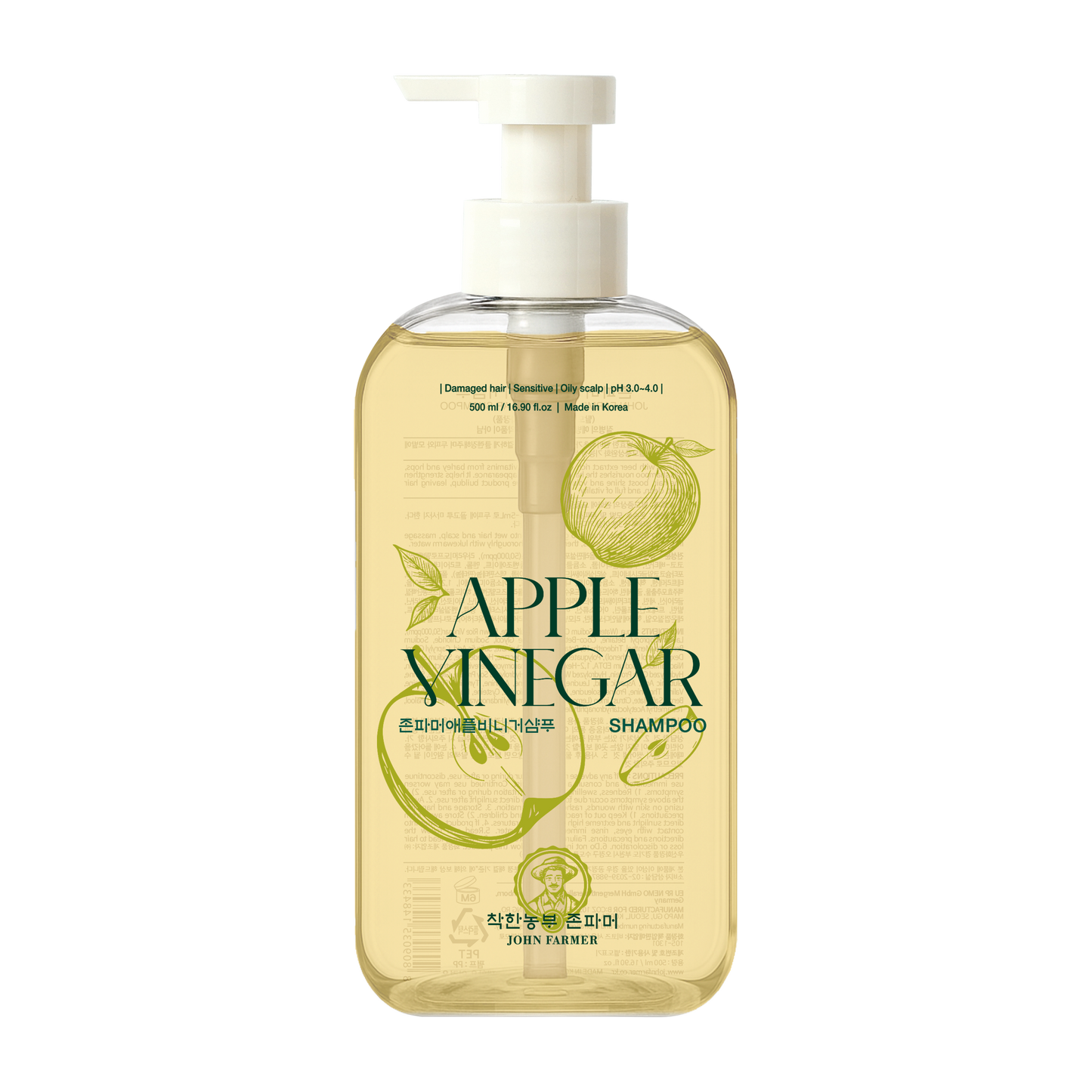 John Farmer Apple Vinegar Shampoo