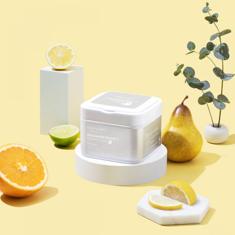 MARY&MAY Niacinamide Vitamin C Brightening Mask
