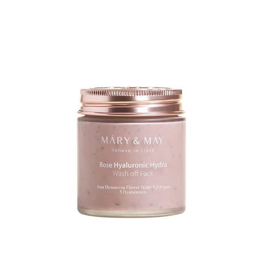 MARY&MAY Rose Hyaluronic Hydra Wash off Pack