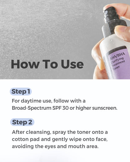 COSRX AHA/BHA Clarifying Treatment Toner