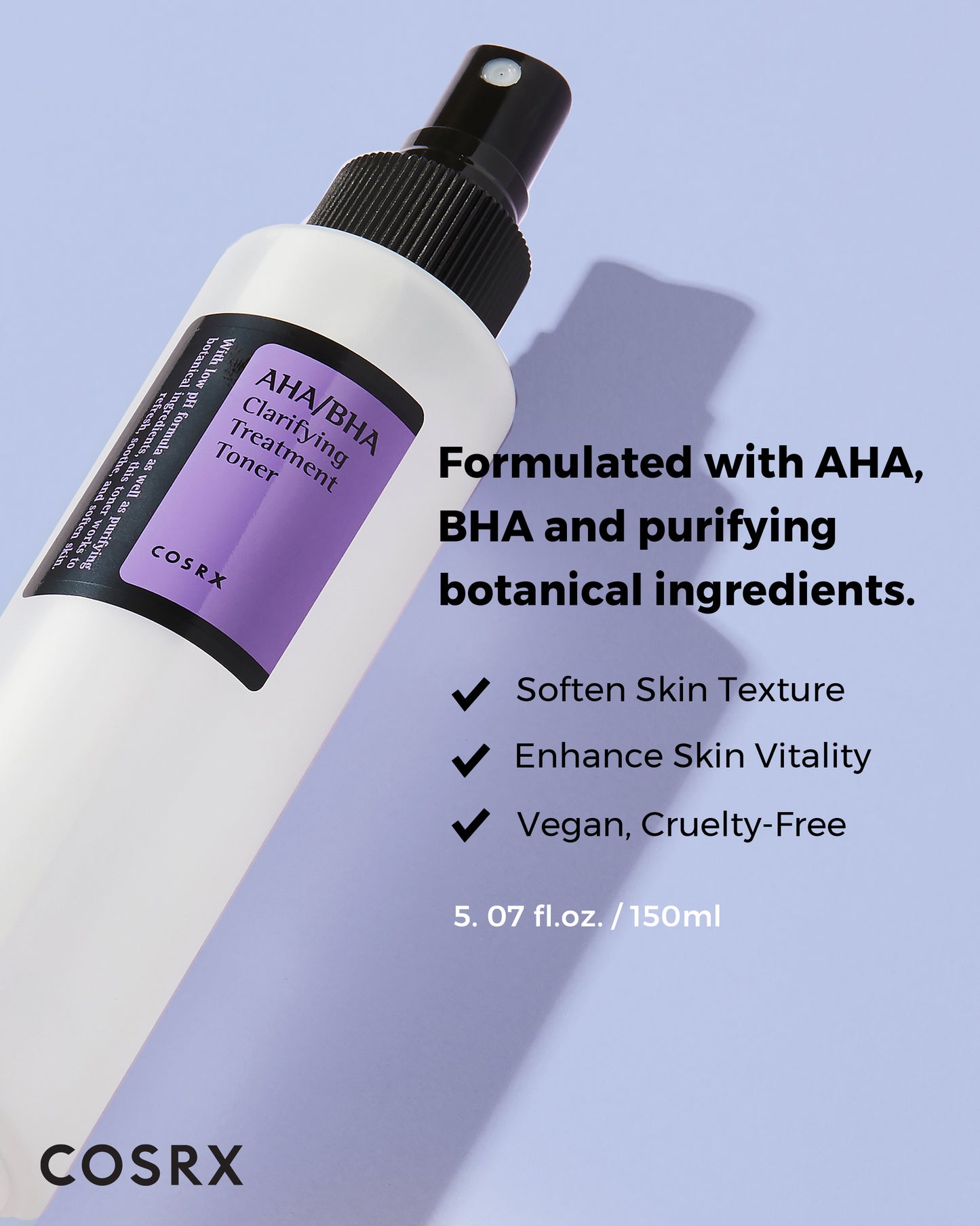 COSRX AHA/BHA Clarifying Treatment Toner