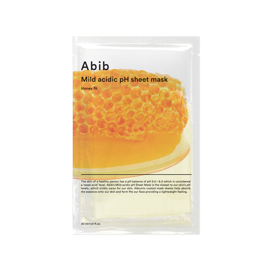 ABIB Mild Acidic pH Sheet Mask Honey Fit 30ml