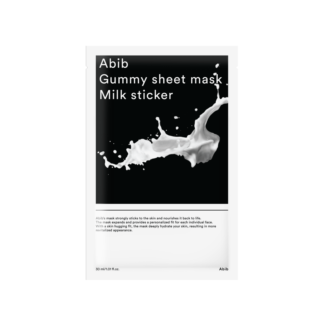 ABIB GUMMY SHEET MASK COLLAGEN MILK STICKER 27ml