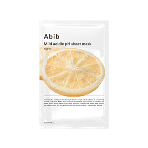 ABIB Mild Acidic pH sheet Mask Yuja Fit