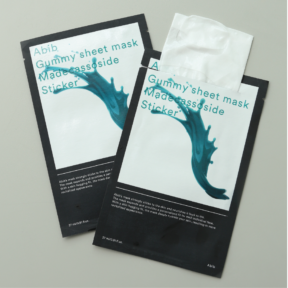 Abib Gummy Sheet Mask Madecassoside Sticker 1pc (27ml)