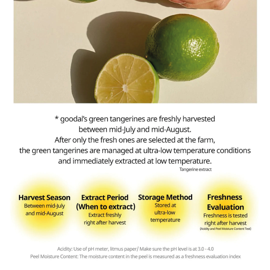 GOODAL Green Tangerine Vita C Dark Spot Care Sun Serum