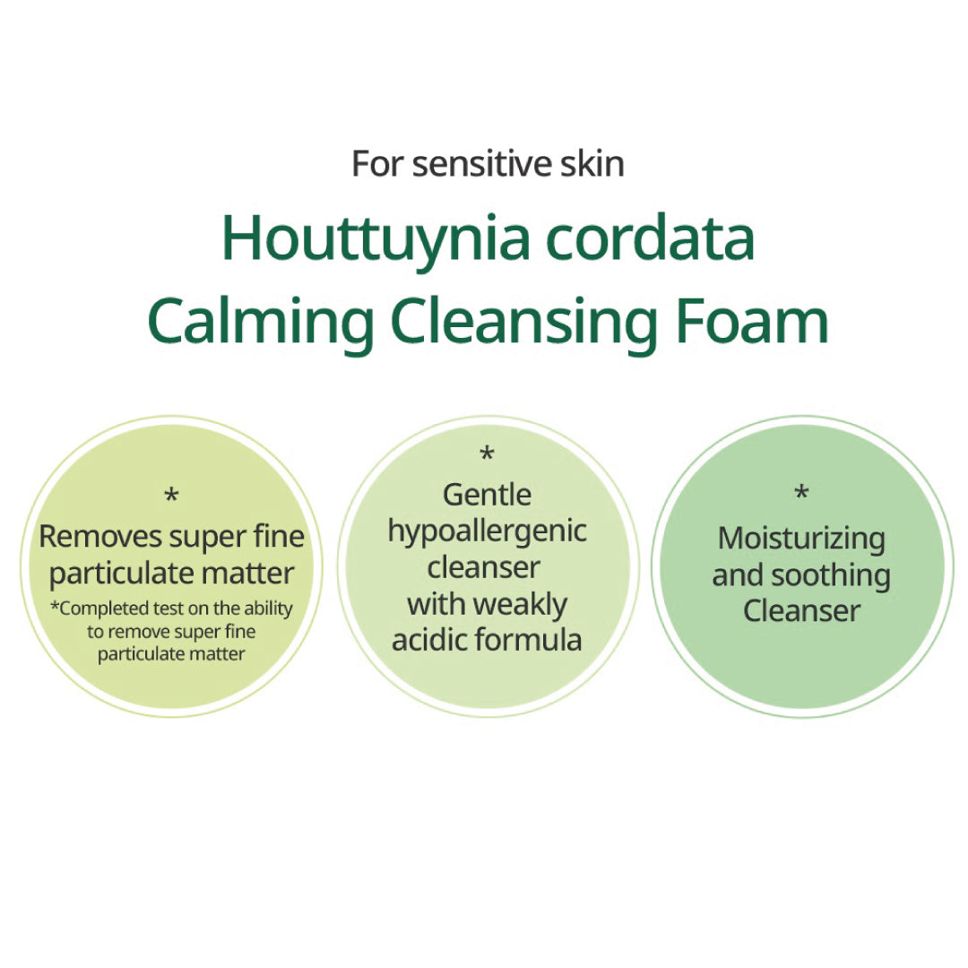 GOODAL Houttuynia Cordata Calming pH Balancing Cleansing Foam