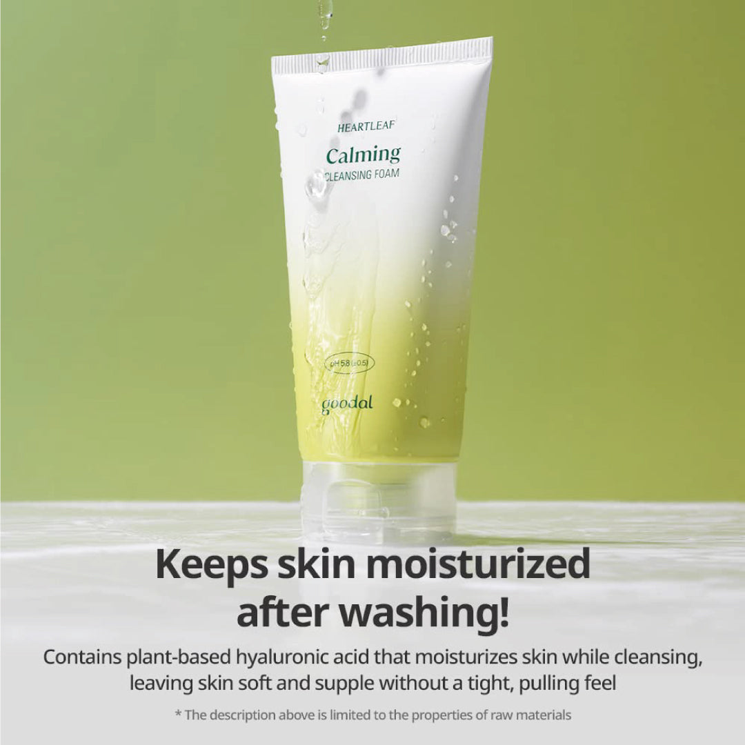 GOODAL Houttuynia Cordata Calming pH Balancing Cleansing Foam